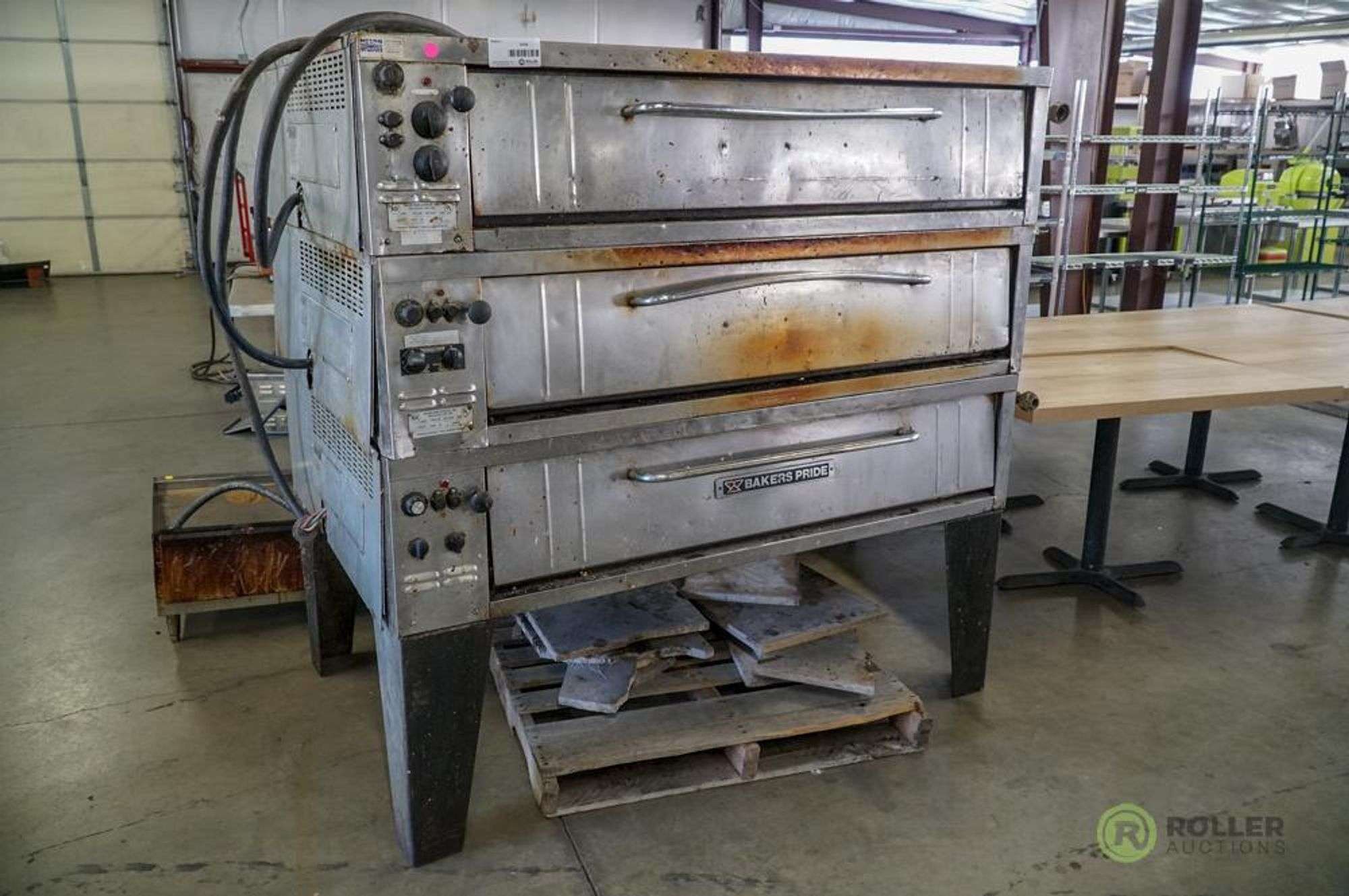 Bakers Pride F541 Triple Stack Stone Pizza Oven, Electric ( Stone