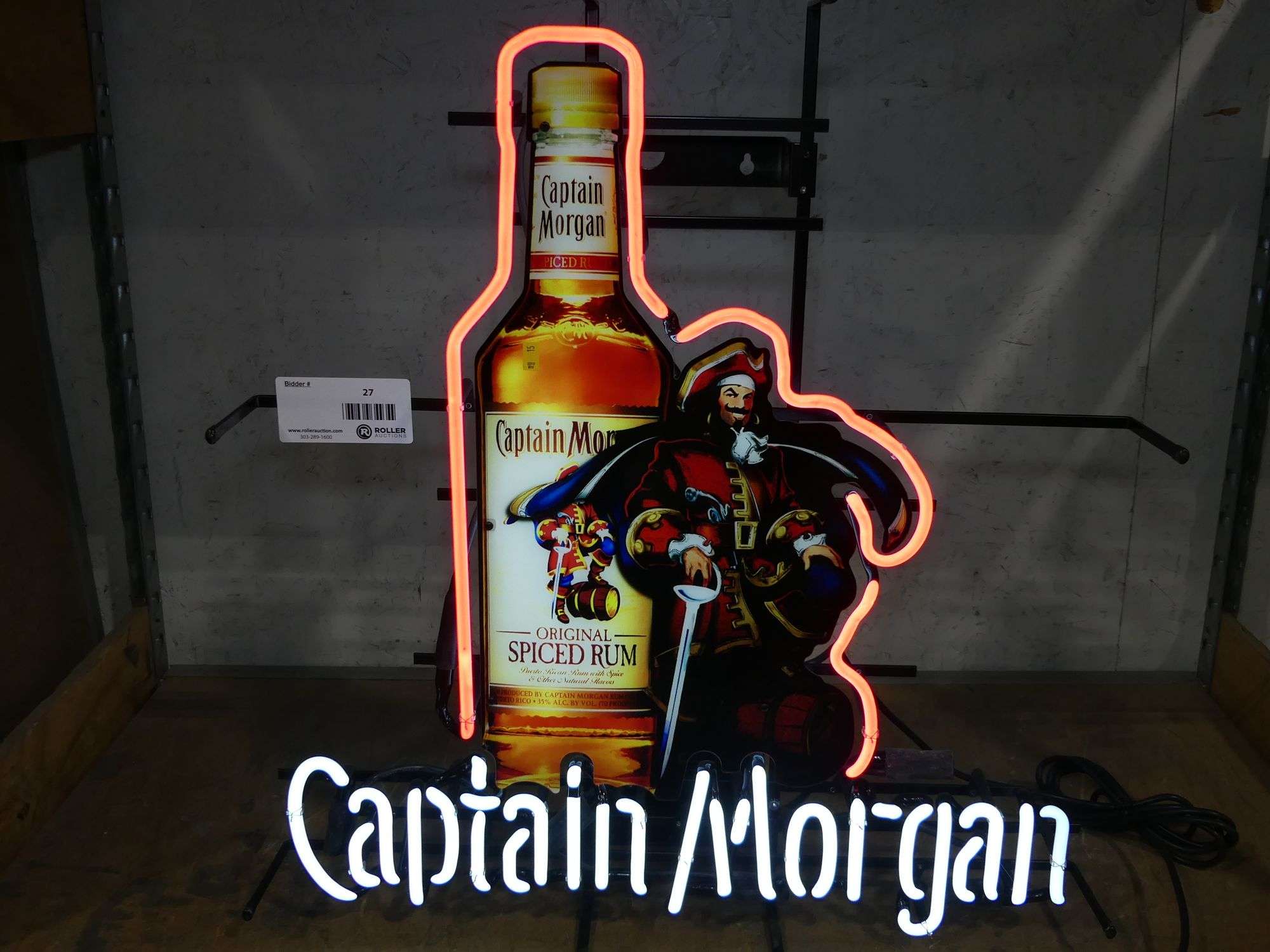 Captain Morgan Neon Sign, 27