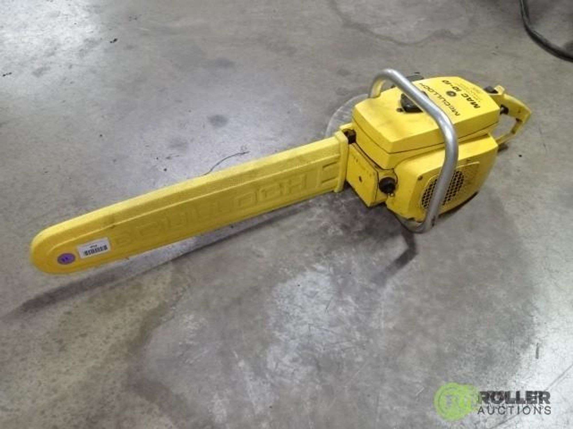 McCulloch Mac 10-10 Chainsaw, Gas, 19in - Roller Auctions