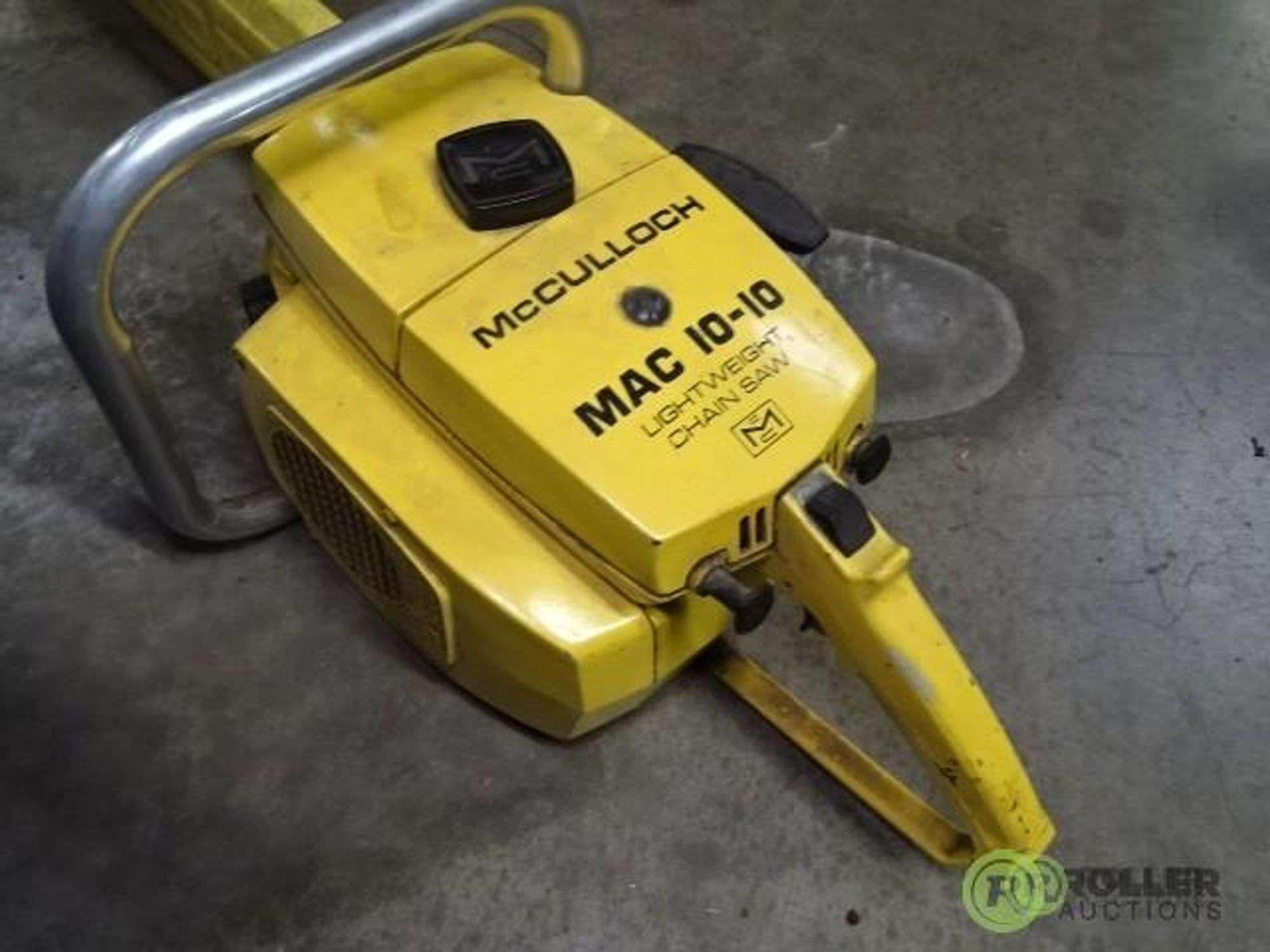 McCulloch Mac 10-10 Chainsaw, Gas, 19in - Roller Auctions