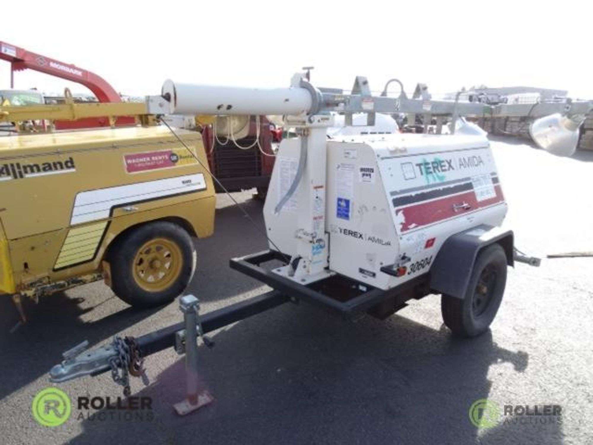 Terex Amida AL4060d1-4MH Towable Light Tower, Kubota 3