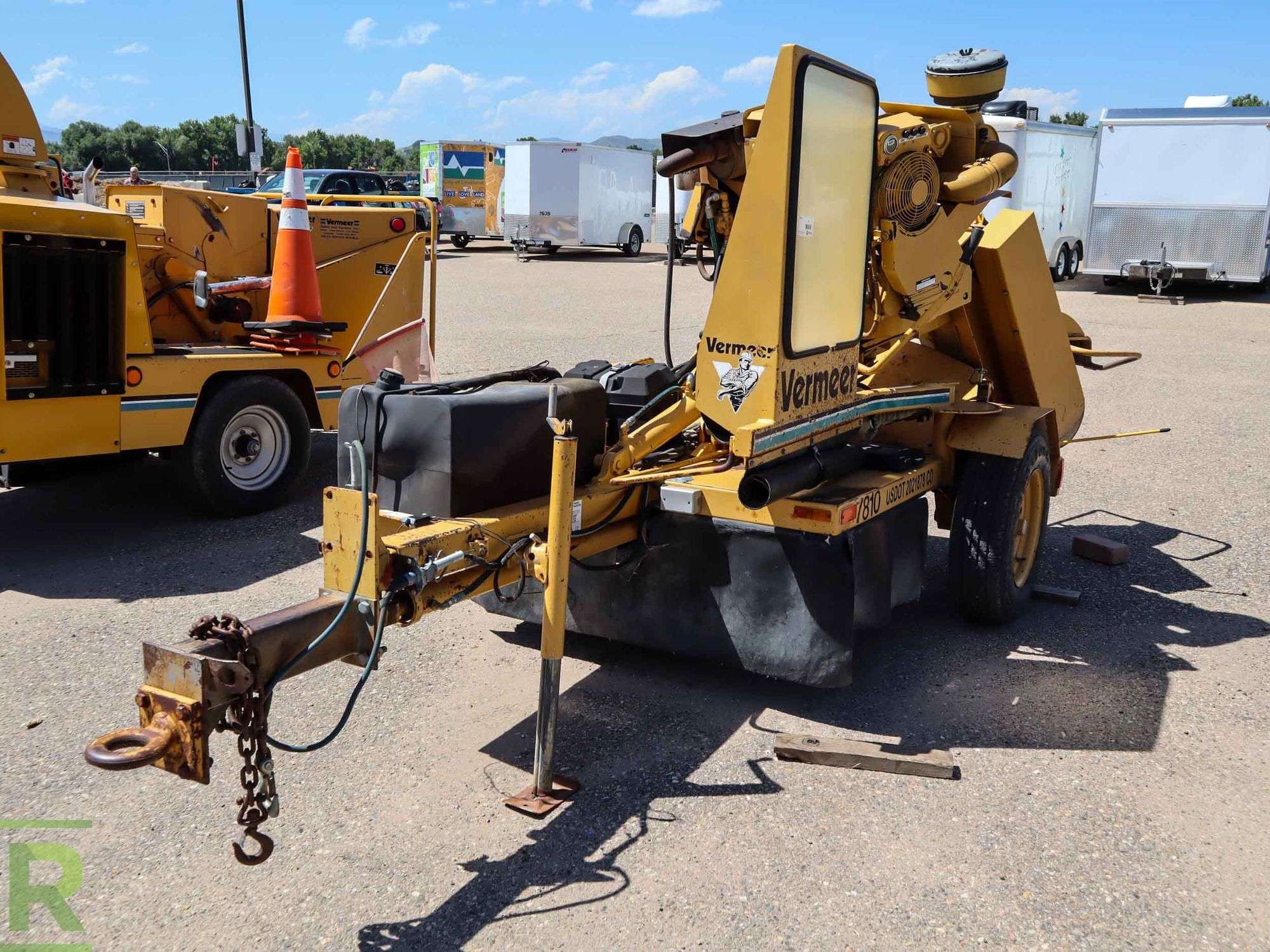Vermeer SC672 Stump Grinder - Roller Auctions