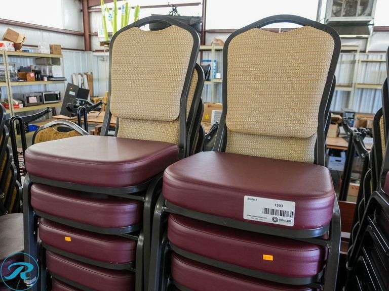 (20) Stacking Chairs - Roller Auctions