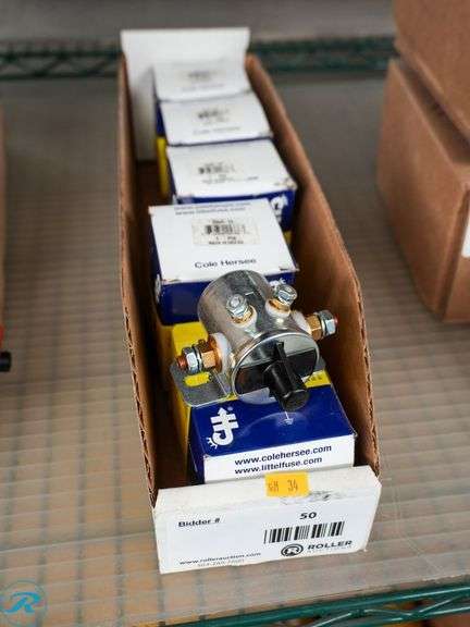 Tray of Cole Hersee 24200-BY Fuses