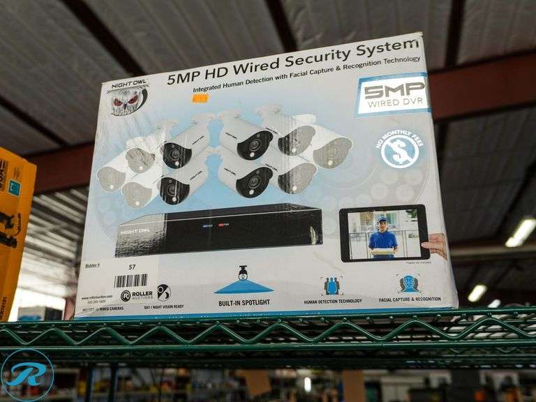 Night Owl C16102-50FRX 5mp HD Wired Security System