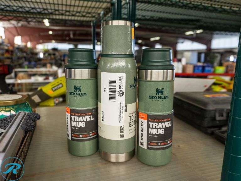 (3) Stanley Travel Mugs, 16 oz and 25 oz