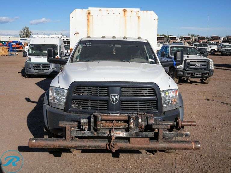 2012 Ram 4500 Heavy Duty 4WD Crew Cab High Top Utility Truck - Roller ...