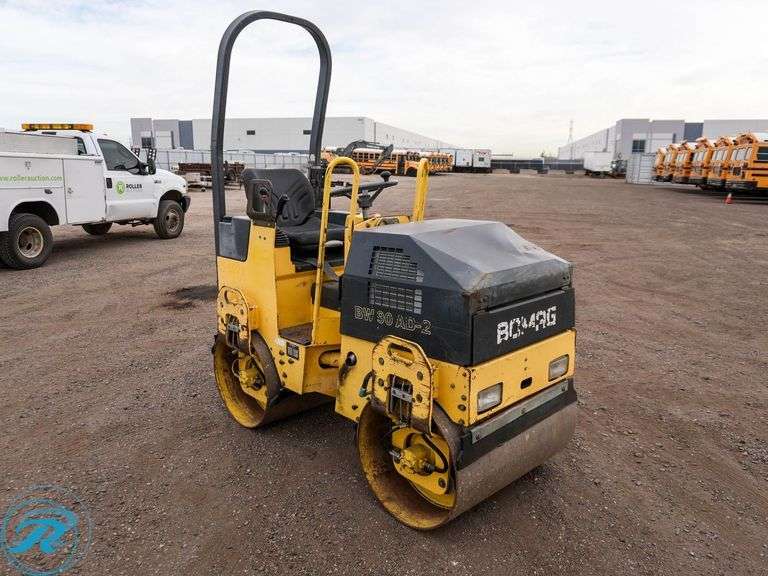 2005  Bomag  BW90AD-2  Ride-On Vibratory Roller - Roller Auctions