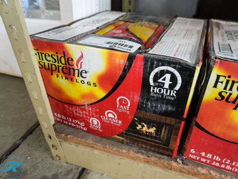 Fireside Supreme Firelog,4-Hour Burn Time, 4-6.48Lb