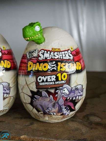 (3) Zuru Smashers Dino Island - Roller Auctions