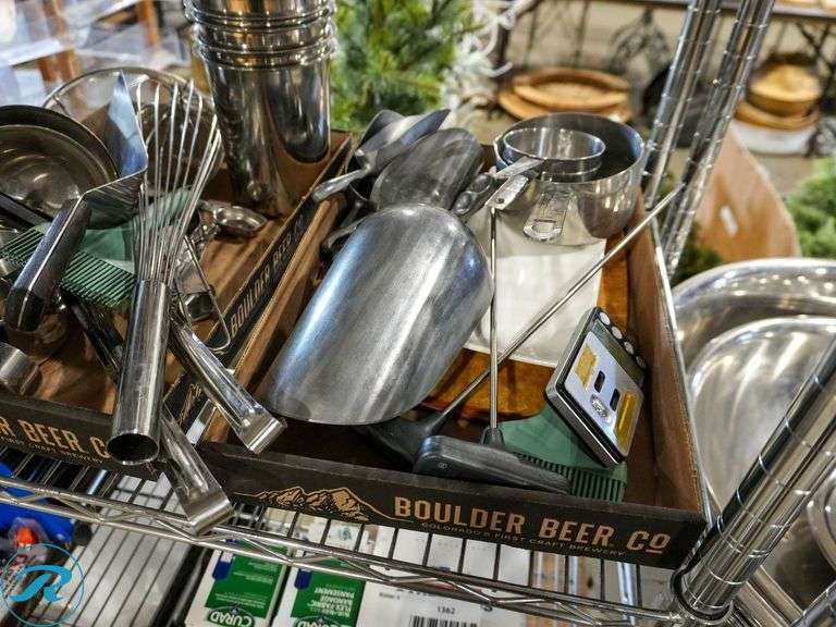 (2) Trays of Utensils - Roller Auctions