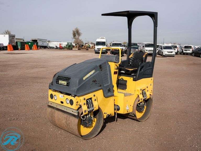 2011 Bomag BW90 AD Ride-On Vibratory Roller - Roller Auctions