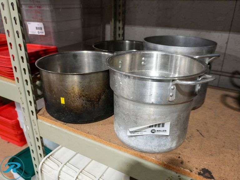 (4) Stock Pots