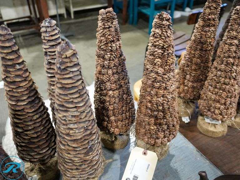 (7) Decorative Trees - Roller Auctions
