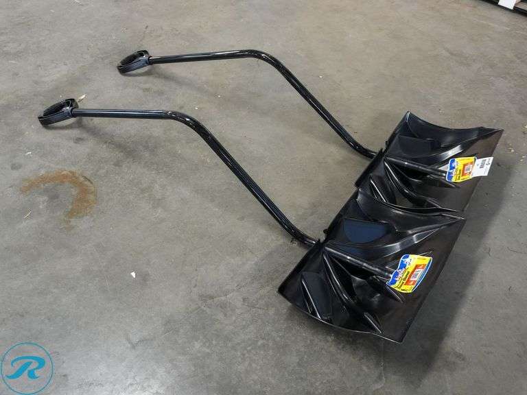 (2) Bigfoot Snow Tools Ergonomic Handle Snow Shovels, Black, Plastic - Roller Auctions
