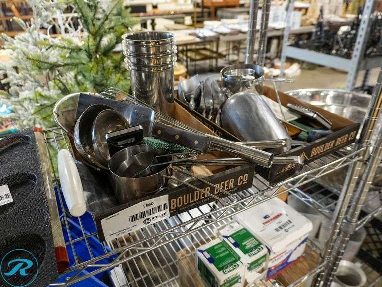 (2) Trays of Utensils - Roller Auctions