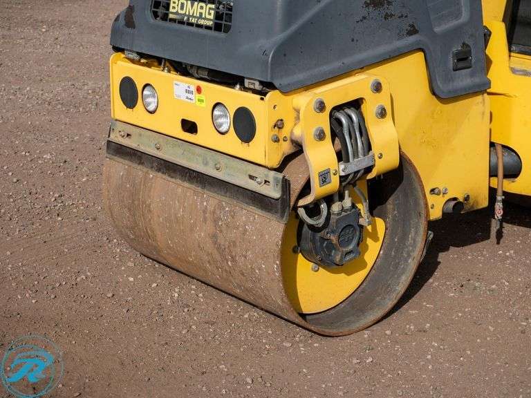 2011 Bomag BW90 AD Ride-On Vibratory Roller - Roller Auctions