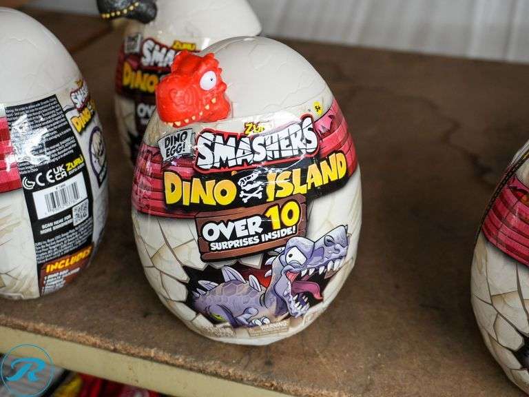 (3) Zuru Smashers Dino Island - Roller Auctions