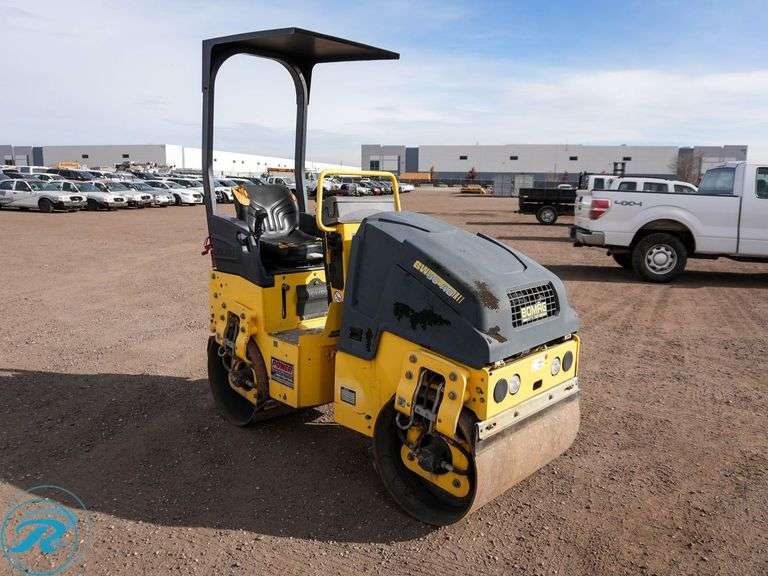 2011 Bomag BW90 AD Ride-On Vibratory Roller - Roller Auctions