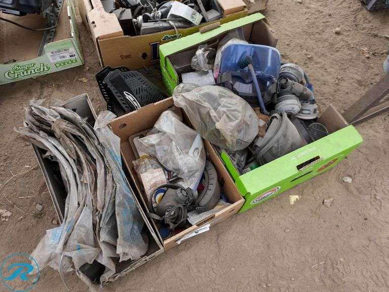(3) Trays of Respirators and Face Masks - Roller Auctions