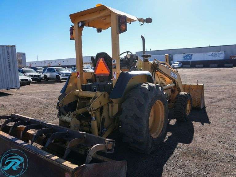 2000  John Deere  210LE  4WD  Tractor/Loader - Roller Auctions