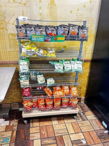 Metal Display Rack, Inventory Not Included - Roller Auctions