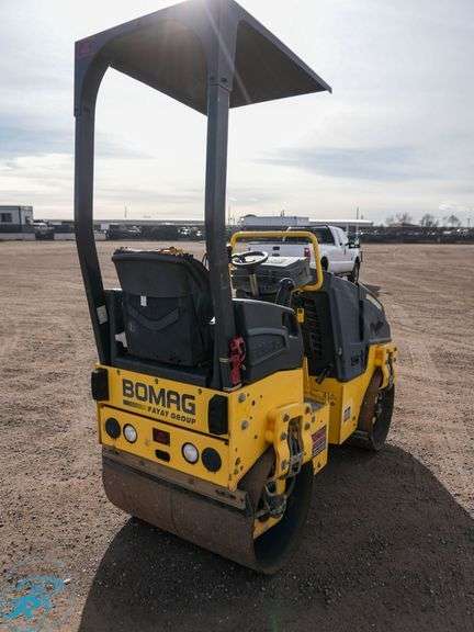 2011 Bomag BW90 AD Ride-On Vibratory Roller - Roller Auctions