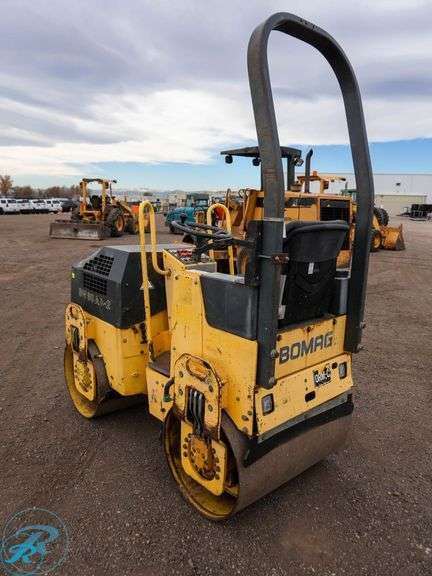 2005  Bomag  BW90AD-2  Ride-On Vibratory Roller - Roller Auctions