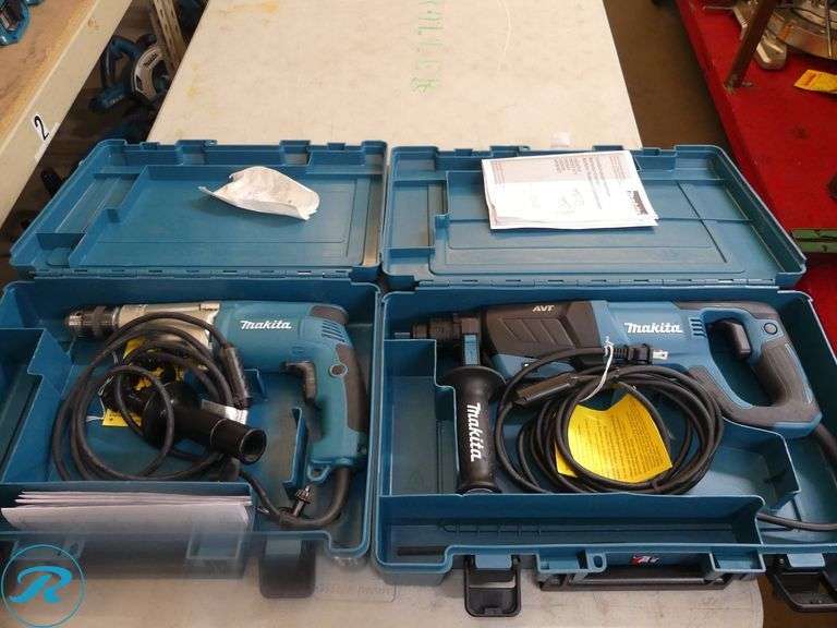 Makita HP2050 Drill and HR2641 Hammer Drill