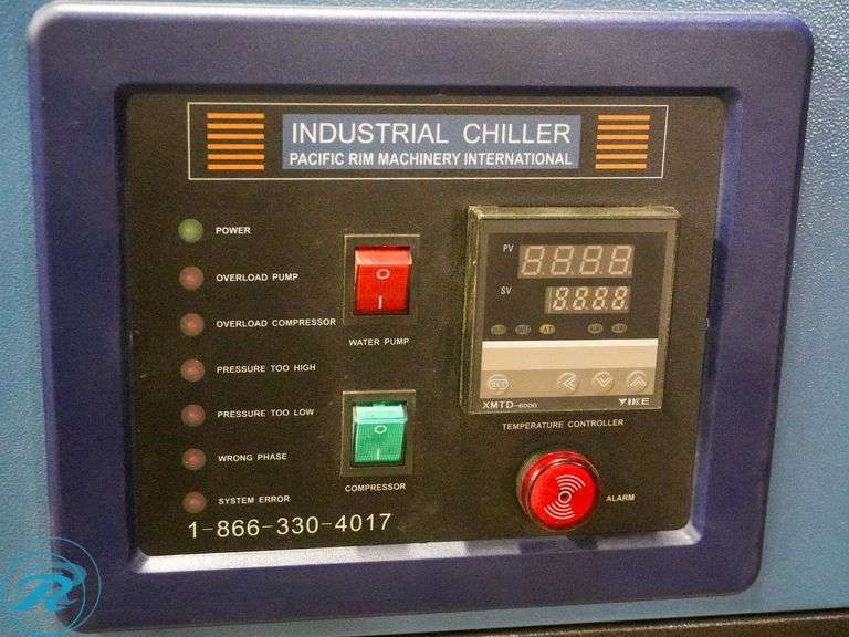 New Pacific Rim Machinery International PRMHC-05 Chiller, 5-Ton, 60,000-BTU, 208/240V or 480V, 3ph - Roller Auctions