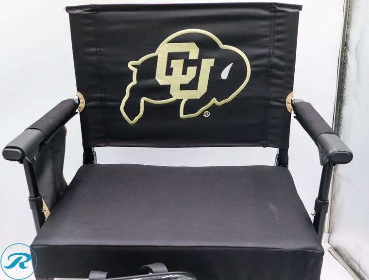 CU Boulder Officially Licensed Stadium Bag Set & Premium Stadium Seat