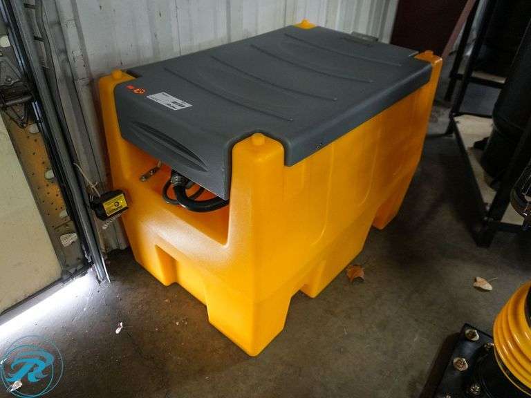 New 60-Gallon Poly Diesel Tank With 12V Pump - Roller Auctions