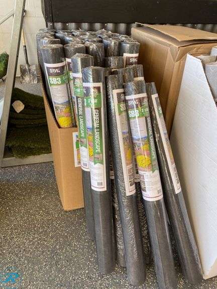 (33) ROLLS OF SRW SB3 LANDSCAPING FABRIC, 3' x 50