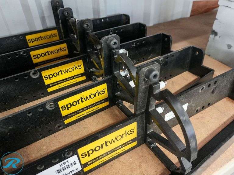 Sportworks Weight Rack (5) Sportworks Bicycle Racks - Roller Auctions