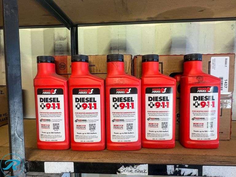 (29) 26 Fl Oz Bottles of Power Services Diesel 911 Diesel Lubricator ...