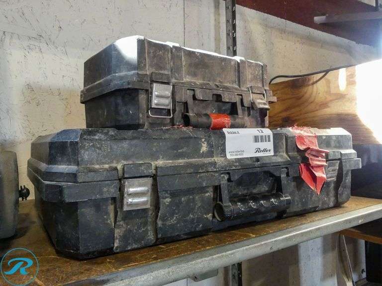 (2) Empty DeWalt Tool Cases