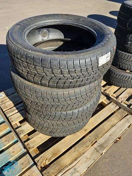 (4) 2022 Firestone Weather Grip 225/60R18 100H Tires - Roller Auctions