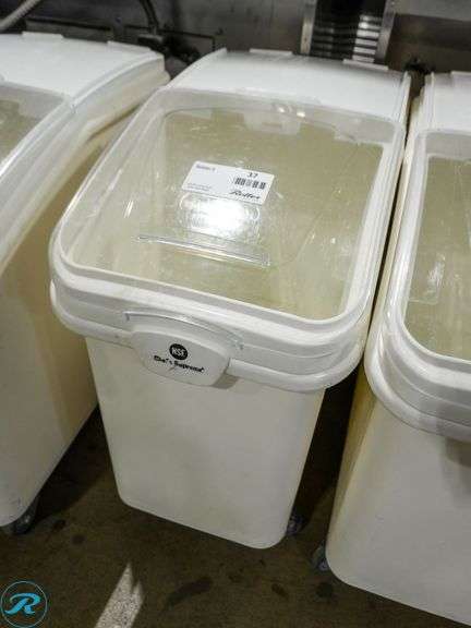Plastic Mobile Ingredient Bin