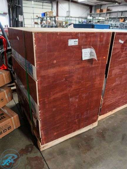 New US Air 20HPD1VSD Rotary Screw Air Compressor, 20Hp, 85 CFM, 208-230 VAC, Single or 3ph, Variable Frequency Drive - Roller Auctions