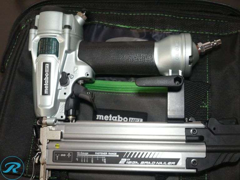 Metabo NT50ASS 2" Pneumatic Brad Nailer With Bag