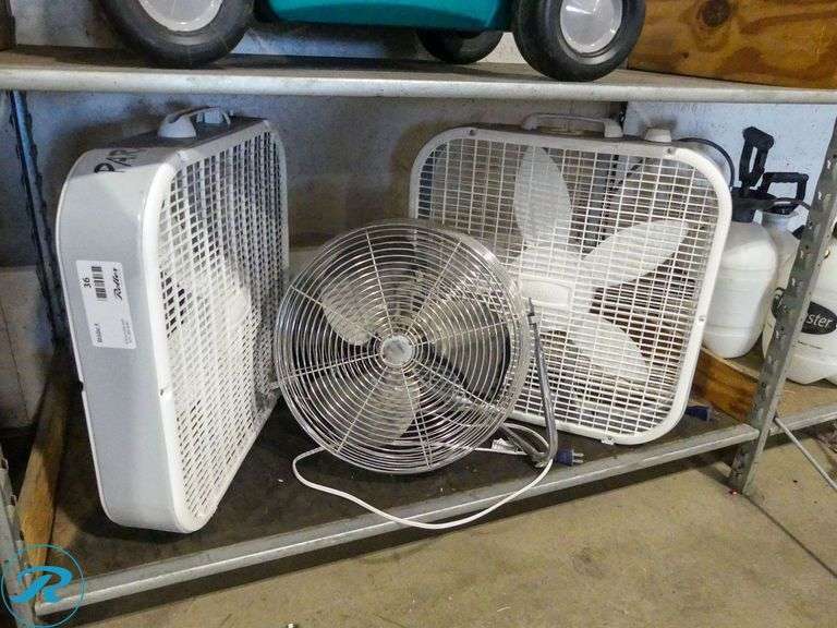 (3) Fans: Lasko and Patton