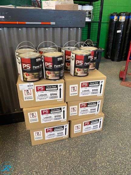 (31) 1-GALLON CANS OF SRW PAVER SEAL PS-PENETRATING