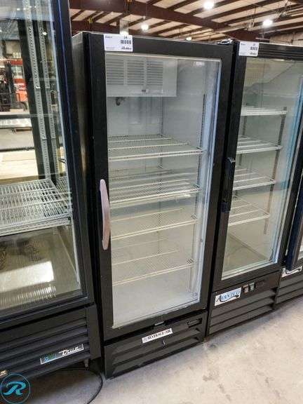 Beverage Air MMF12HC-1B Single Glass Door Refrigerated Merchandiser