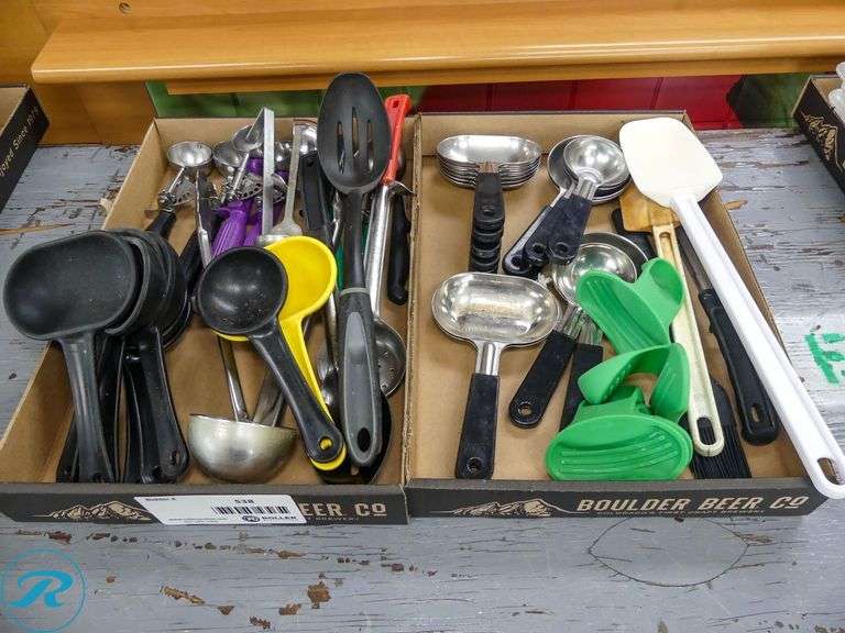 (2) Trays of Utensils - Roller Auctions