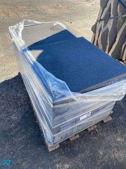 (21) STEPPING STONES,  24"x24" (CHARCOAL)