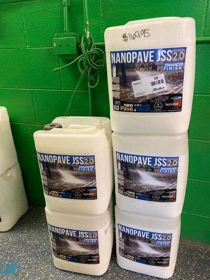 (5) 5-GALLON BUCKETS OF NANOPAVE JSS 2.0 JOINT STABILIZER & SEALER ENHANCED FINISH
