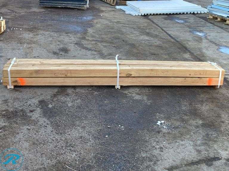 (8) Pressure Treated Posts 4" x 4" x 8ft - Roller Auctions