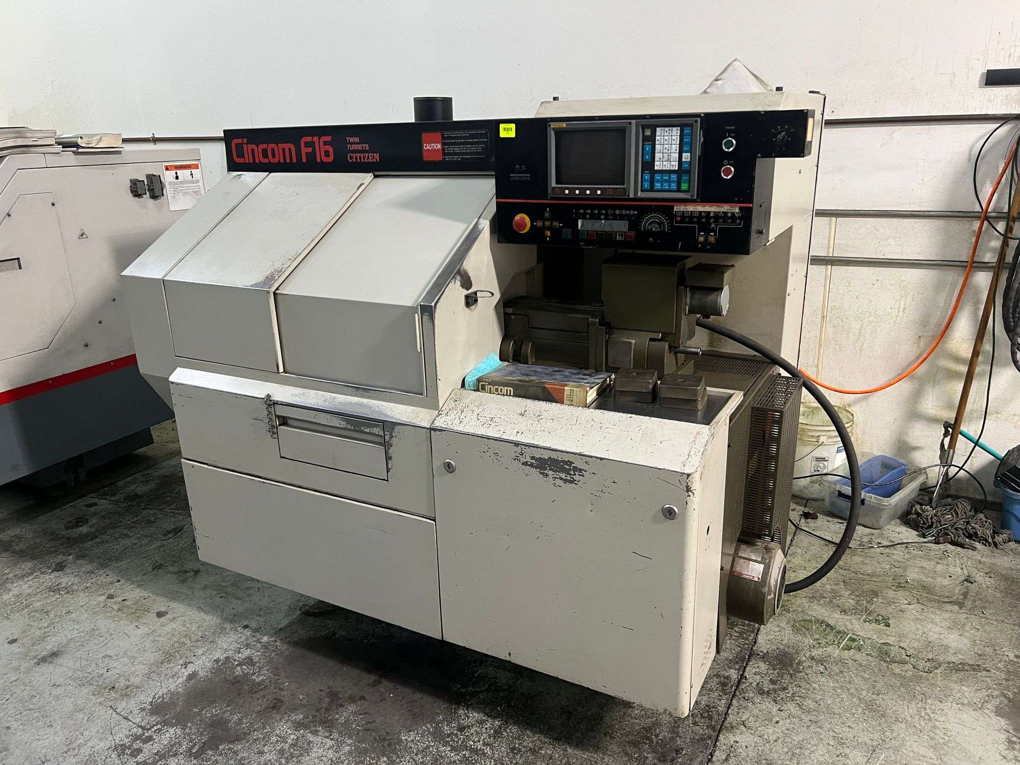 Citizen Cincom F16 Twin Turrets Screw Machine - Roller Auctions