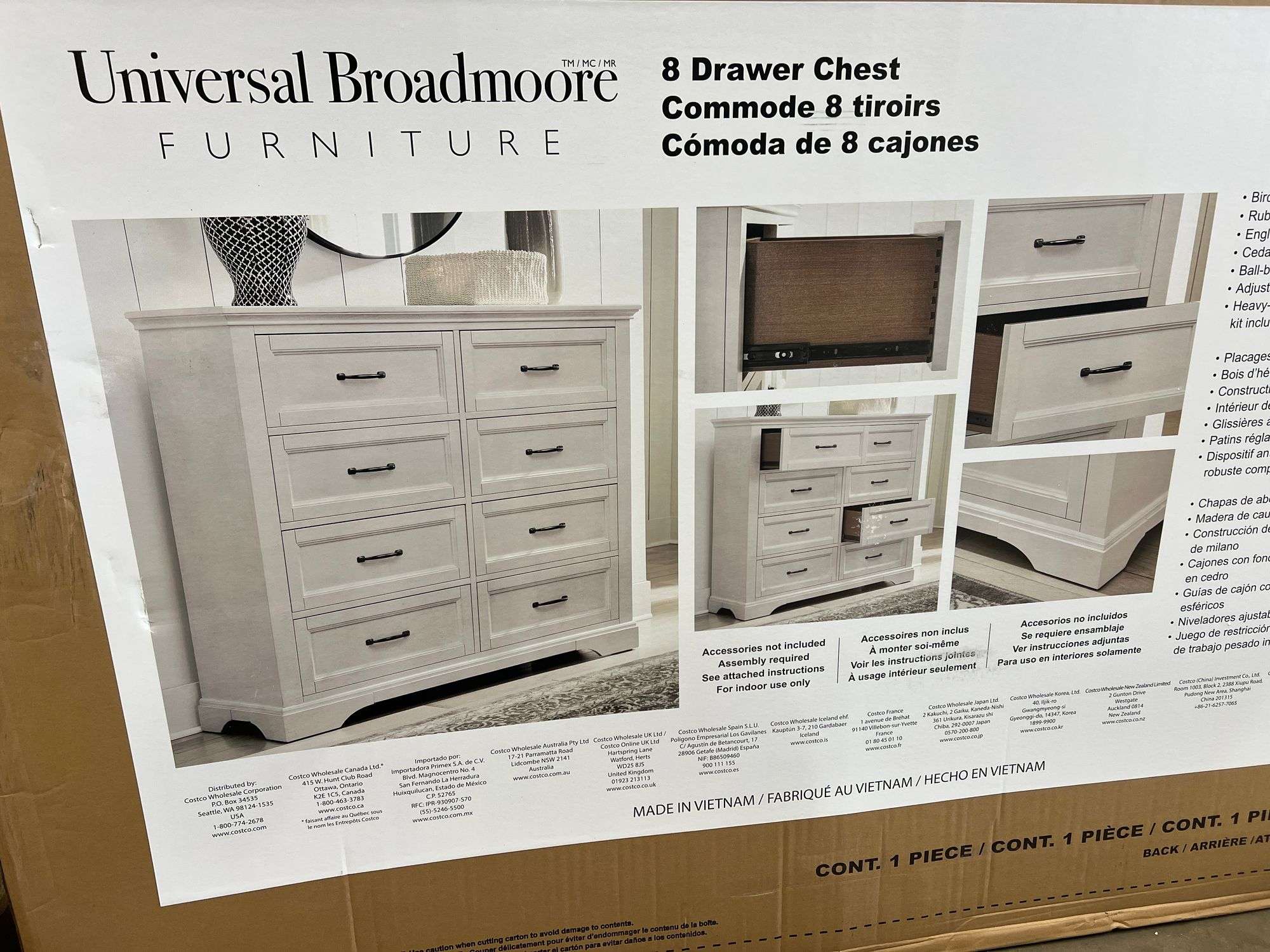 Costco Universal Broadmoore Kitteridge Gentleman's Chest Price: $499.00 for  Sale in Seattle, WA - OfferUp, image size:2000x1500