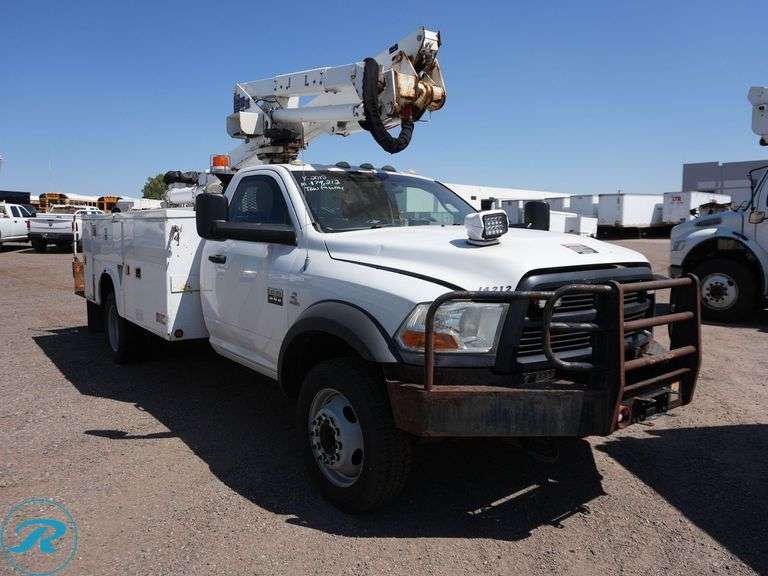 2012 Ram 5500 Heavy Duty 4WD Bucket Truck - Roller Auctions